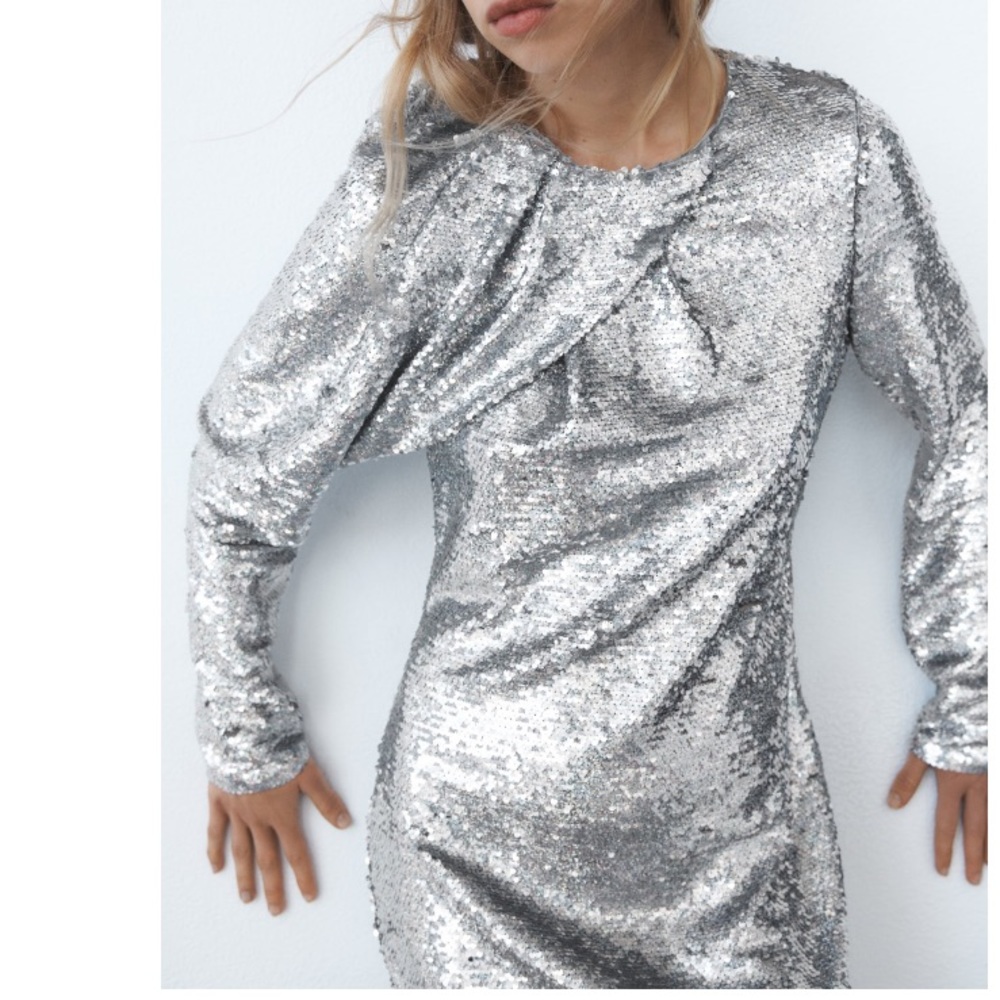 ZARA NEW STYLE SEQUIN DRESS ❤️NWT